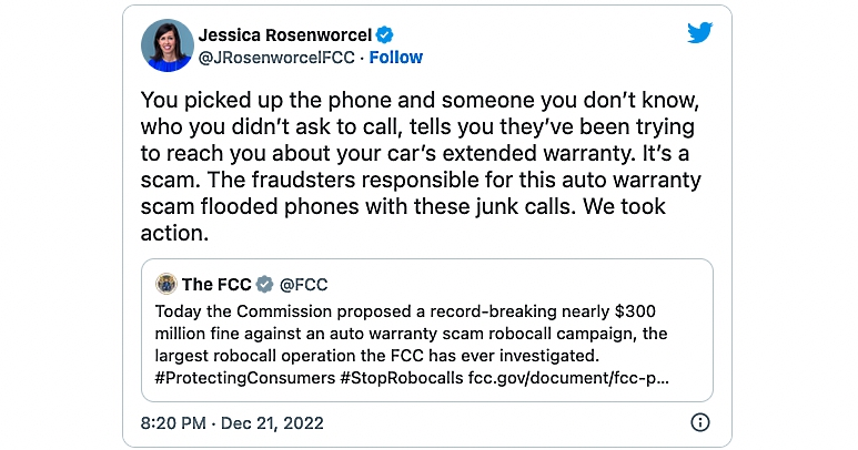 FCC chair robocaller well