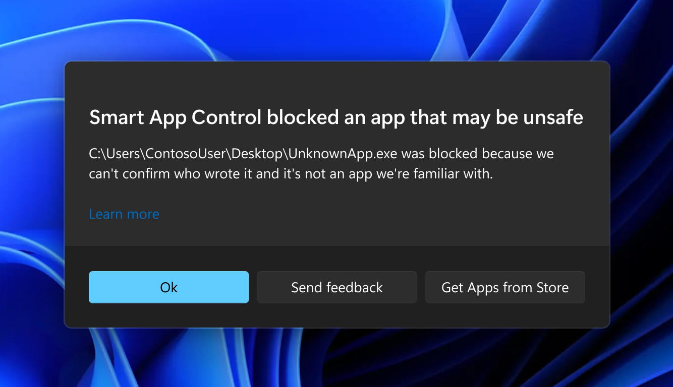 Microsoft Smart App Control
