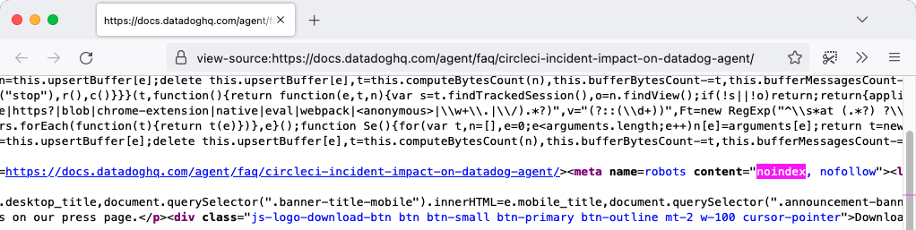 Datadog CircleCI よくある質問 noindex