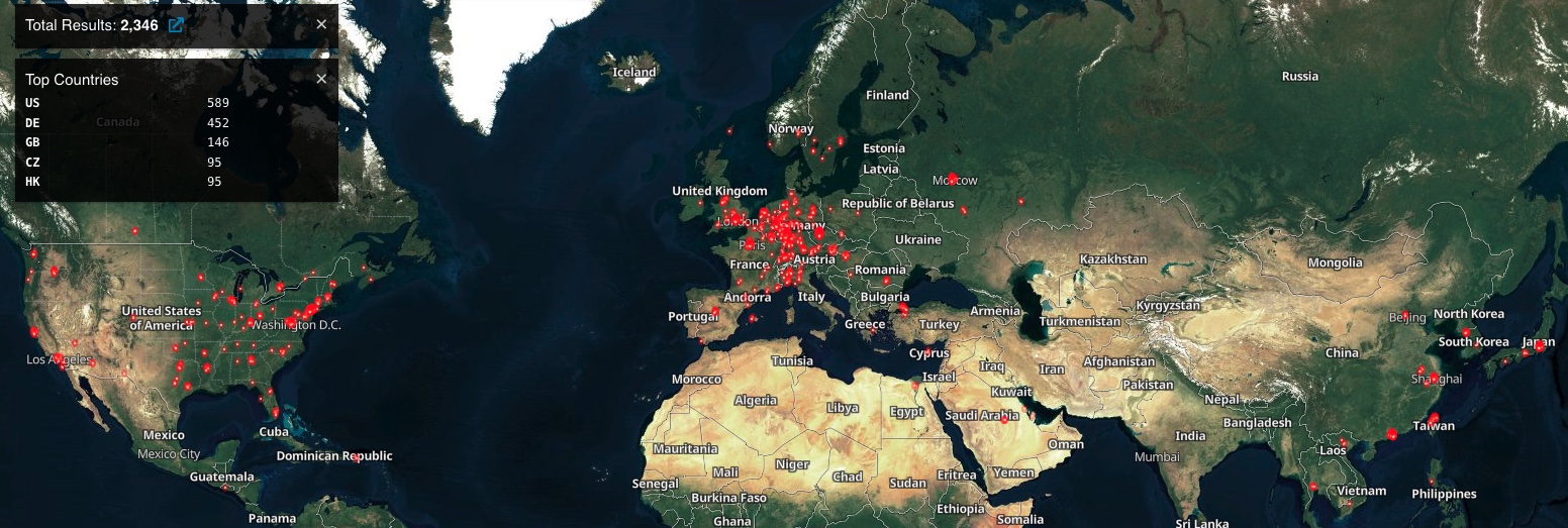 MobileIron user portals exposed on the Internet