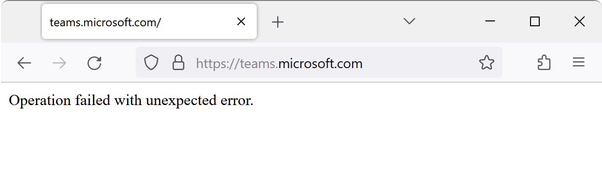 Microsoft Teams outage blocks access to web and desktop clients 2 Microsoft Teams web outage