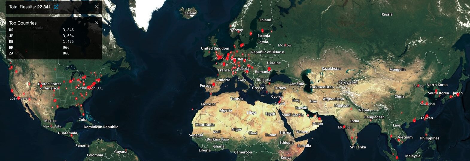 Internet-exposed Ivanti appliances tracked by Shodan