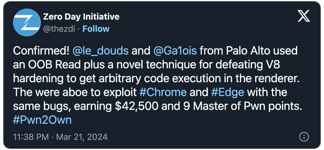 Palo Alto CVE-2024-3159 Chrome zero-day