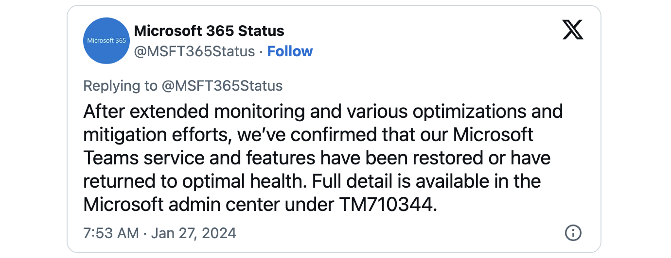 Microsoft Teams outage causes connection issues, message delays