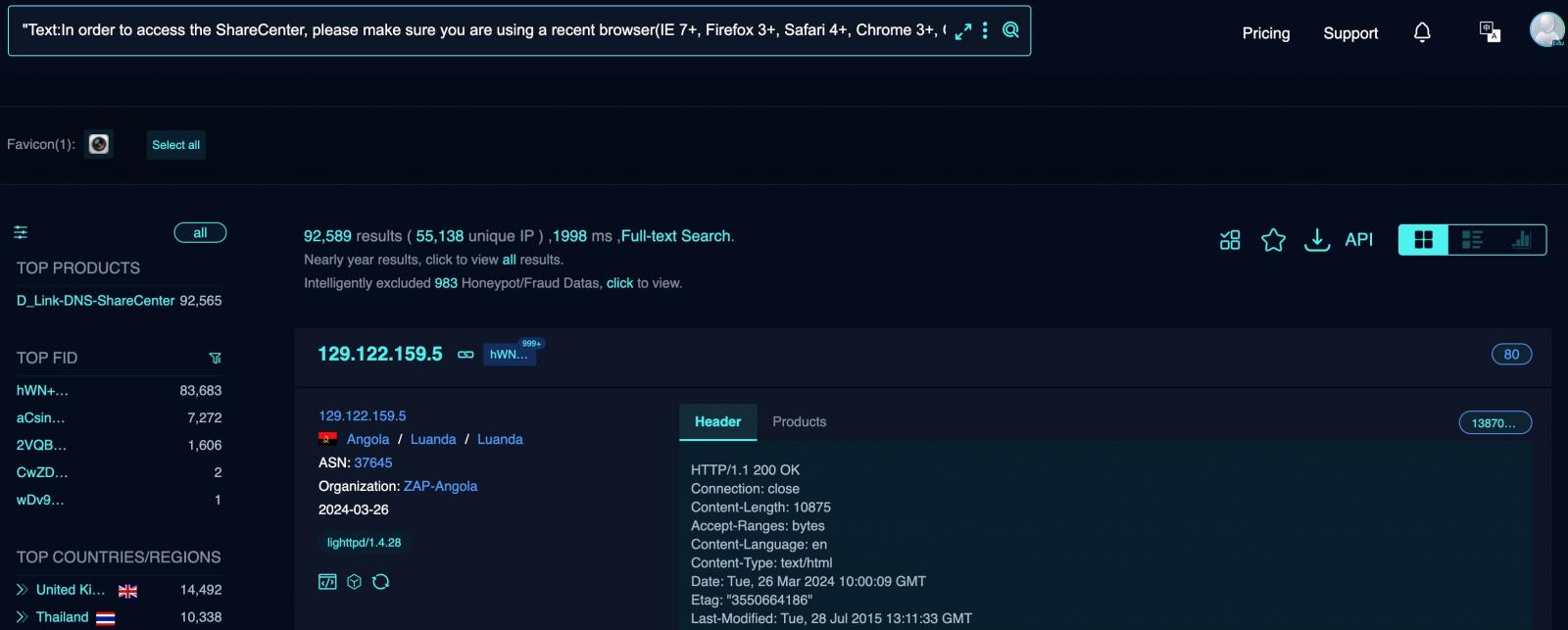 Vulnerable D-Link NAS devices exposed online