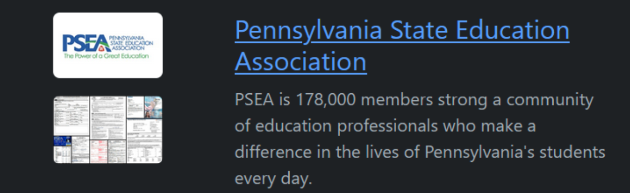PSEA entry on Rhysida's leak site