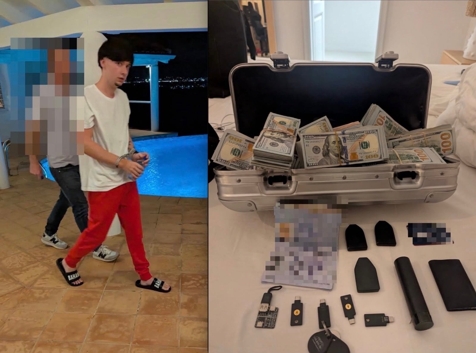 Daghita's arrest and seized assets