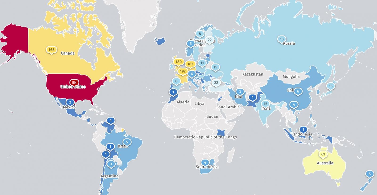 Internet-exposed ScreenConnect instances