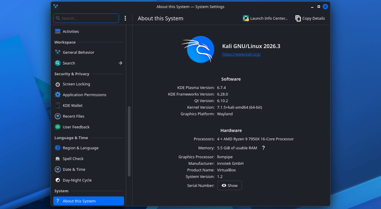 KDE Plasma 6.7