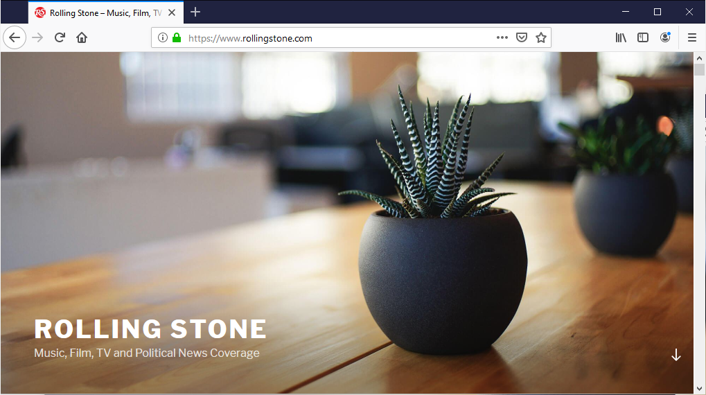 Site VIP GO com um tema padrão