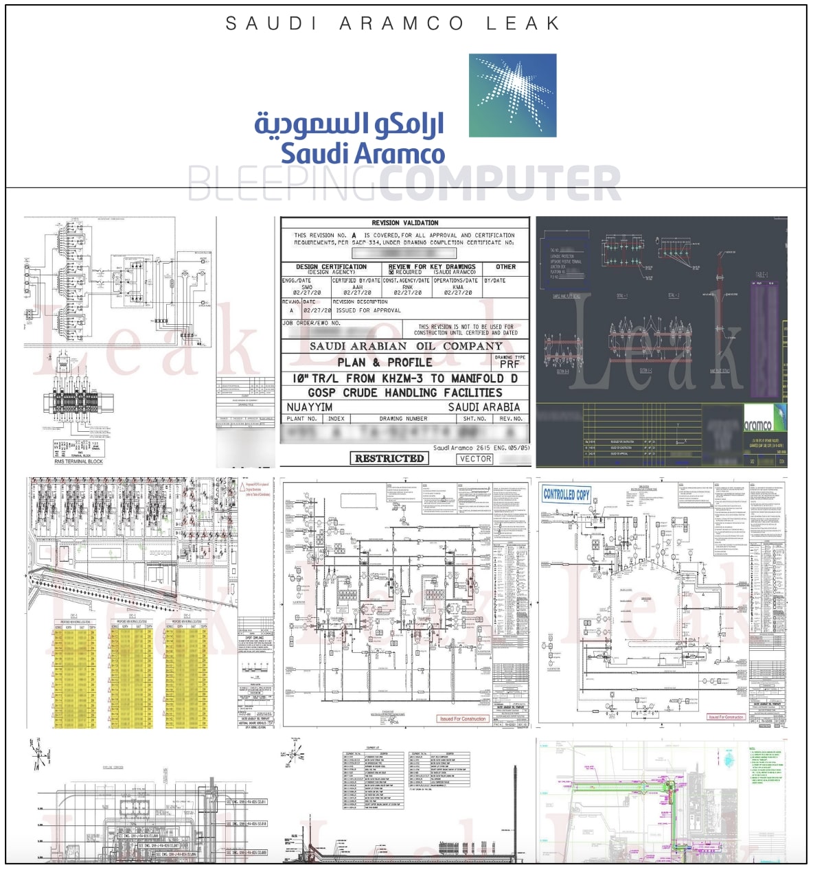 sitio de fuga de saudi aramco