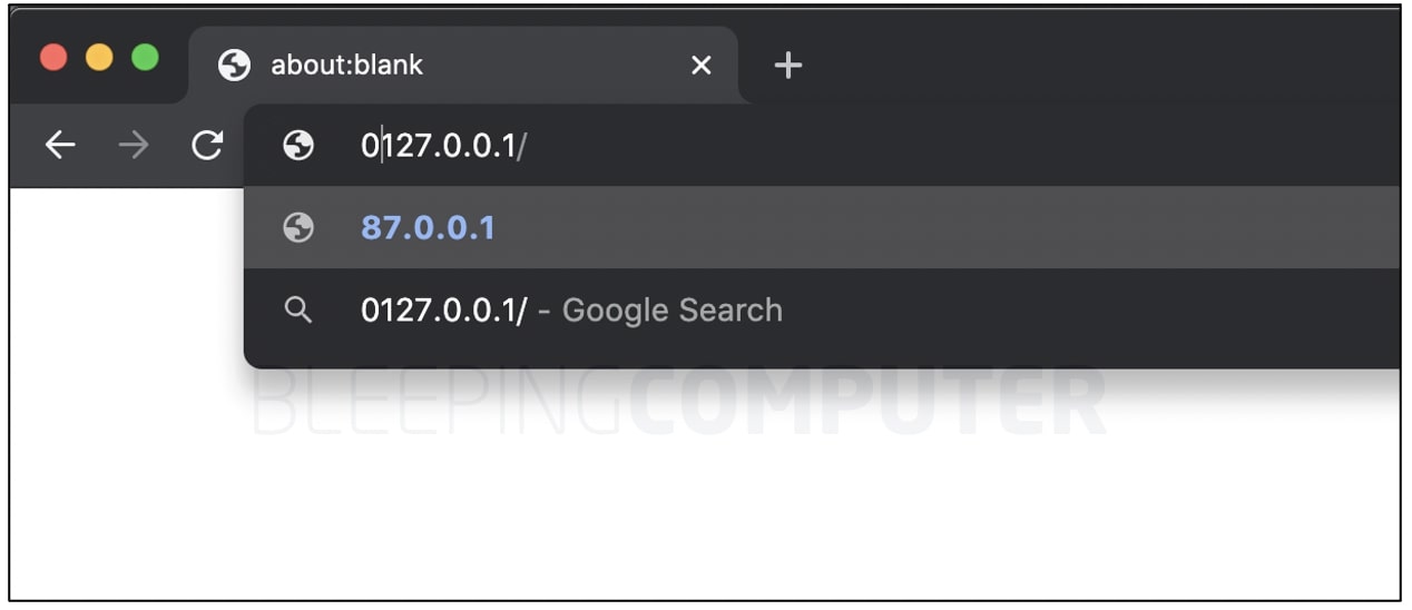 mixed-format ipv4 address