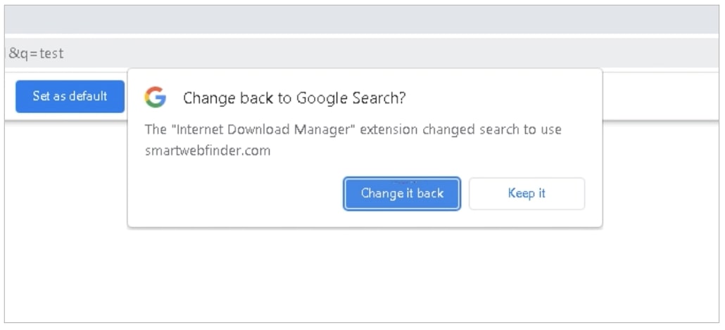 search engine changed