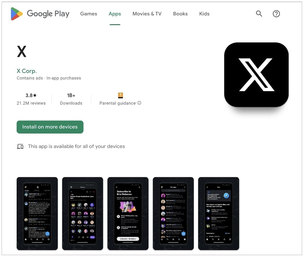 Hack Ex na App Store