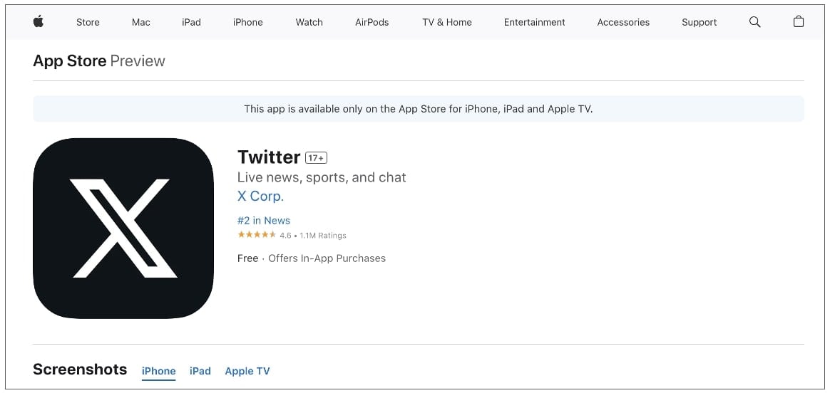 Hack Ex na App Store