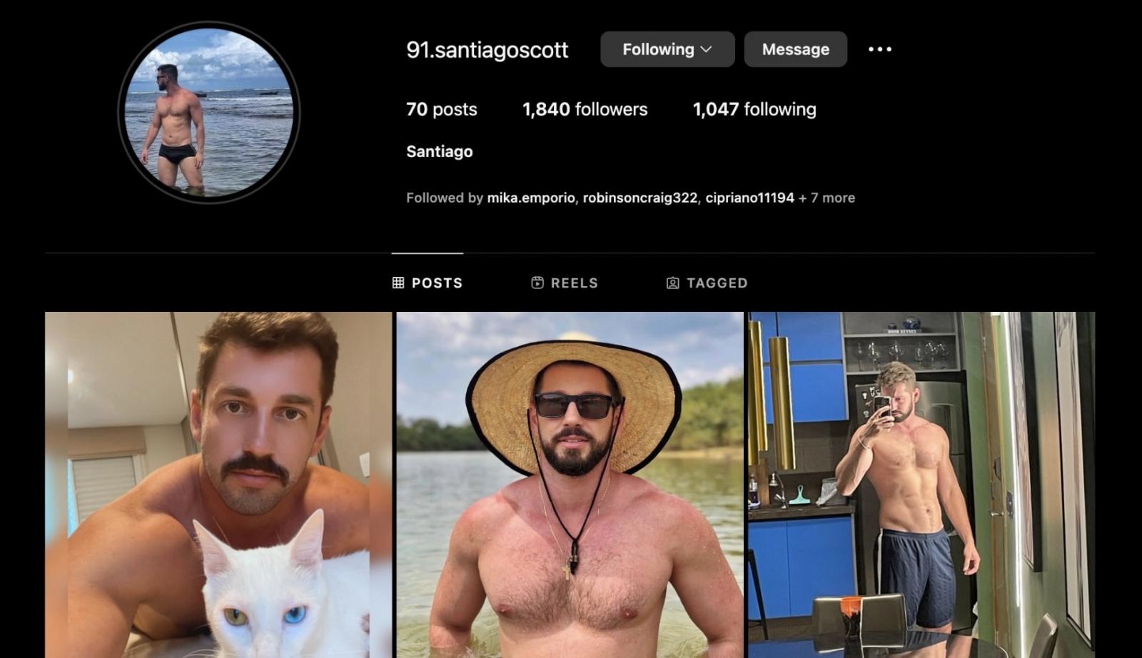 Perfil falso de Instagram que abusa de las fotos de otra persona