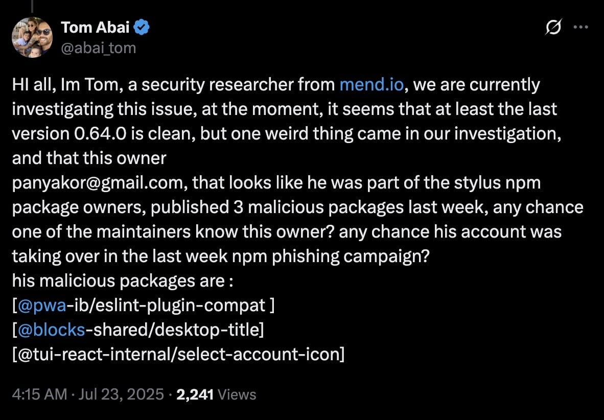 Mend.io'dan Tom Abai, gelişime ışık tutuyor