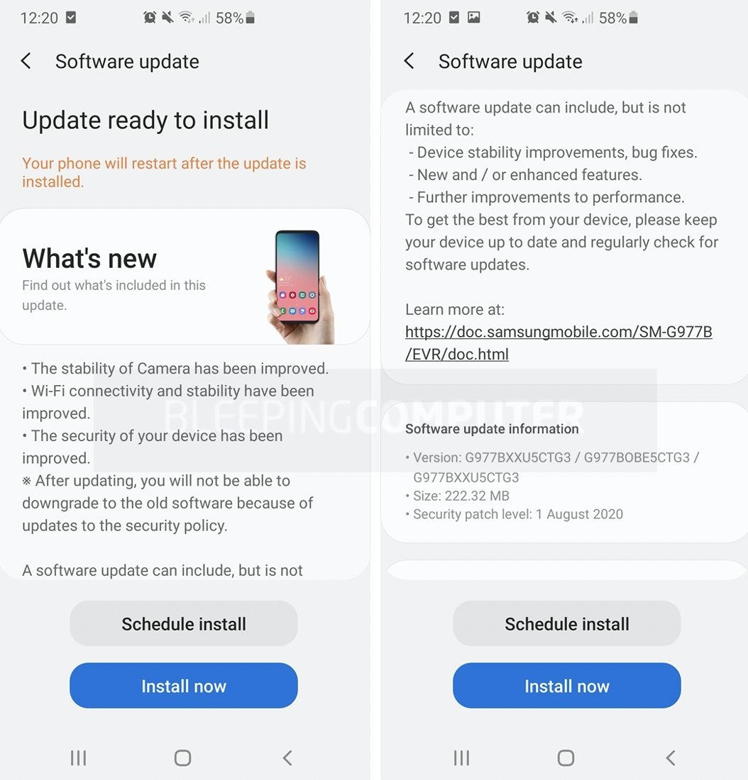 Samsung rolls out Android updates fixing critical vulnerabilities