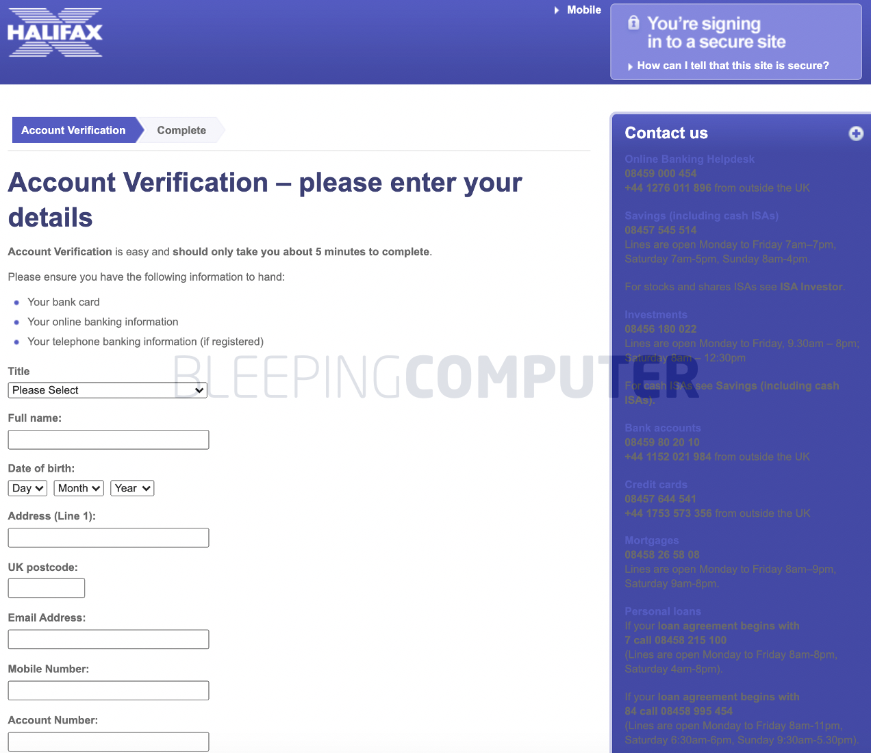 hmrc scam smishing halifax