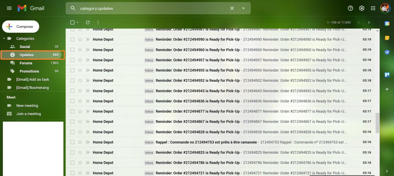 home depot canada leaked emails