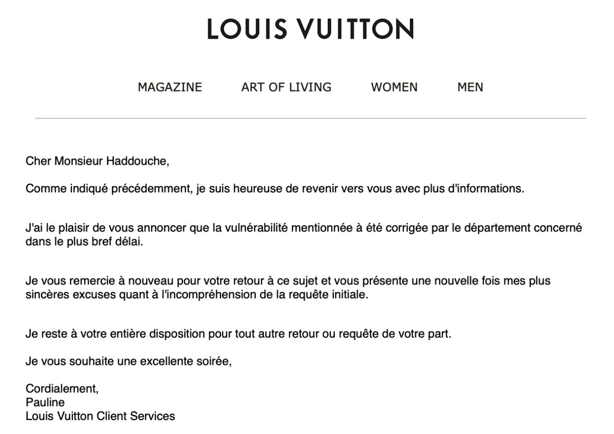 louis vuitton emails