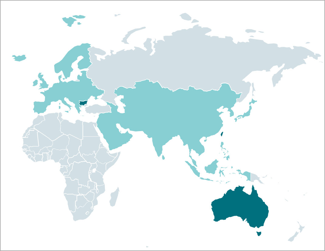 Latest campaign targets heatmap