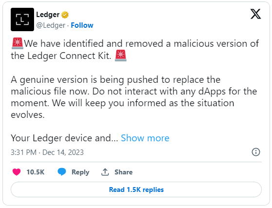 Bitcoin Wallet Firm Ledger Discovers Full Extent of Breach - Decrypt