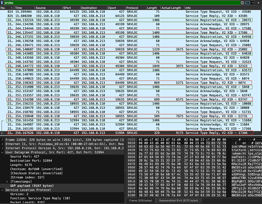 Loading response buffer from server.