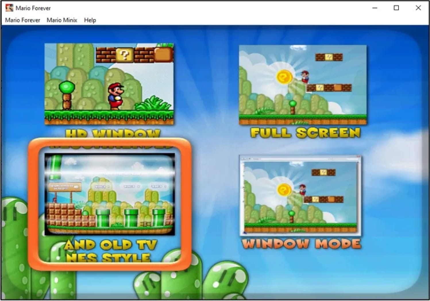 Download and Play Super Mario 3: Mario Forever on the PC for