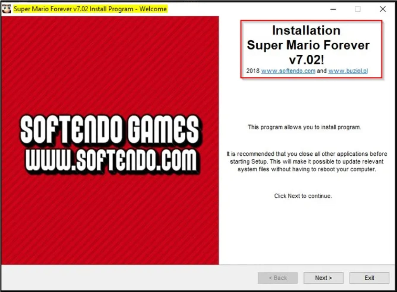 Download Mario Forever for Windows 10