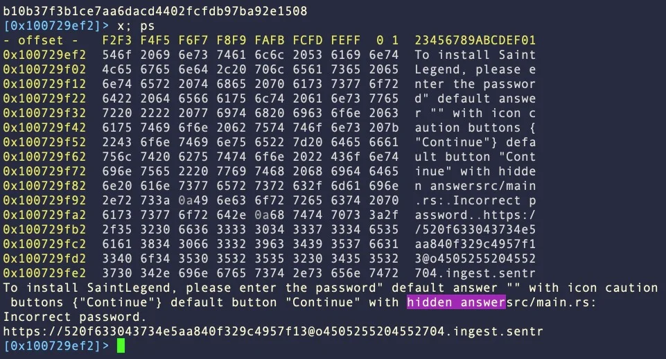 New Realst macOS malware steals your cryptocurrency wallets 4 Code to generate password-stealing dialog