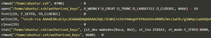 P2PInfect botnet activity surges 600x with stealthier malware variants 4 Overwriting existing SSH keys