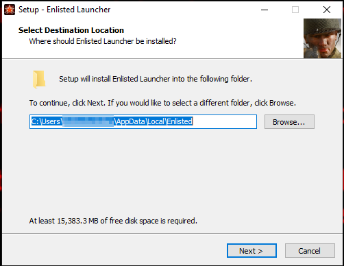 Running the Installer Containing a Trojan