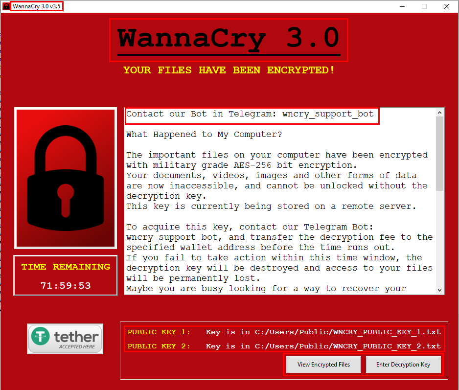 The GUI-Based Ransomware Note