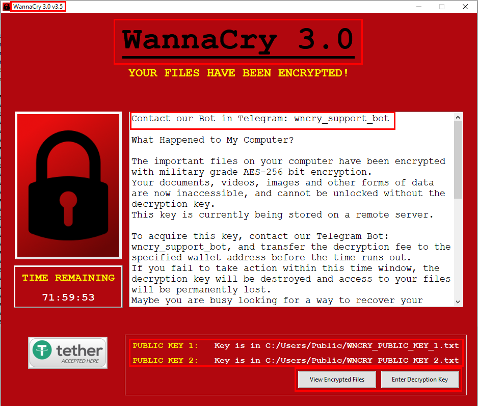 WannaCry ransomware impersonator targets Russian "Enlisted" FPS players 5 The GUI-based ransomware note