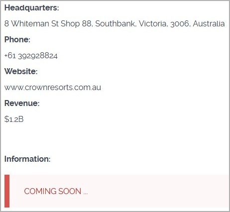 Crown Resorts confirms ransom demand after GoAnywhere breach 2 Clop claiming Crown Resorts as a victim