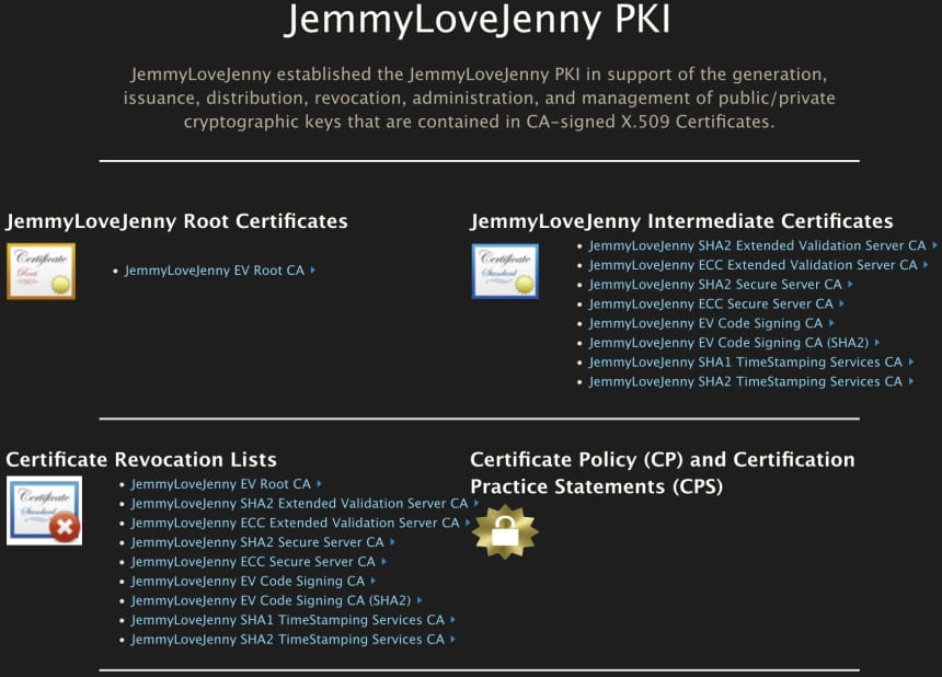 Author's website offers the necessary certificates