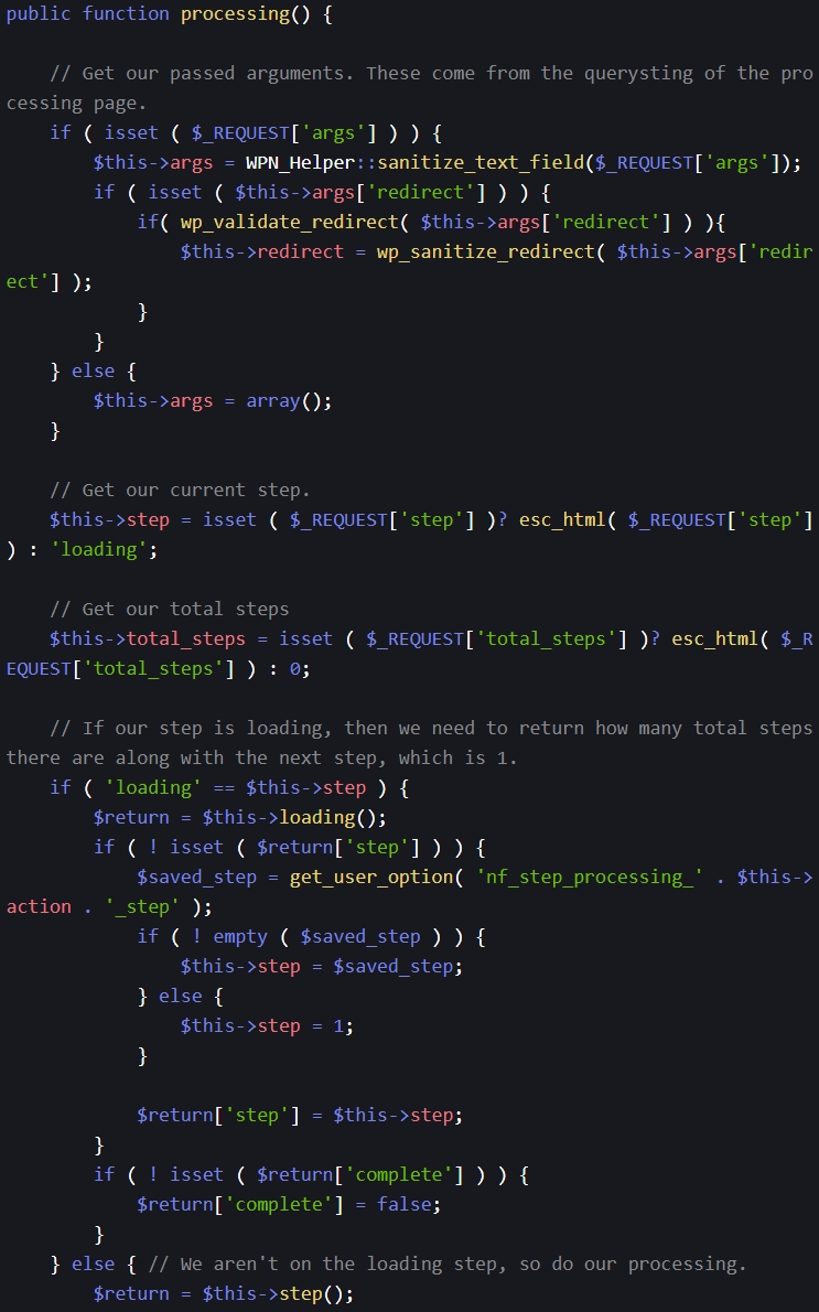 The processing function that contains CVE-2023-38393