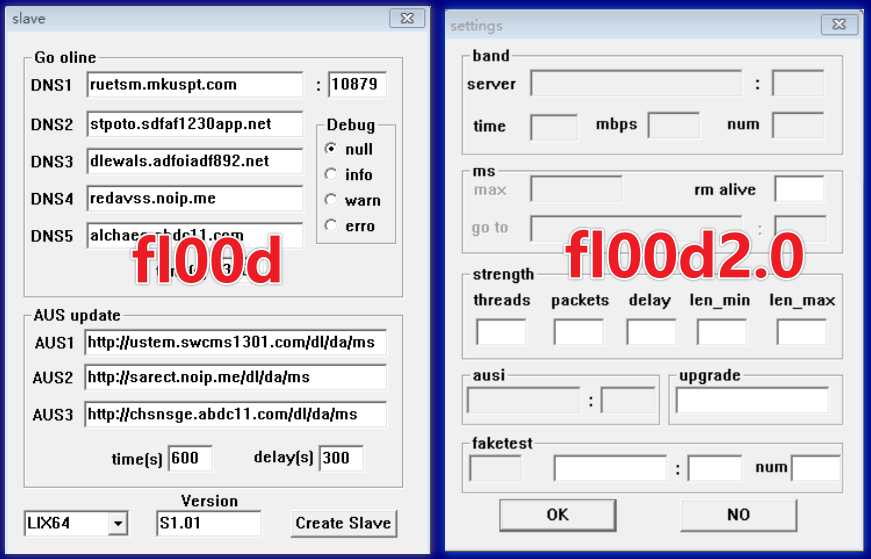 Pcdn's built-in DDoS toolset