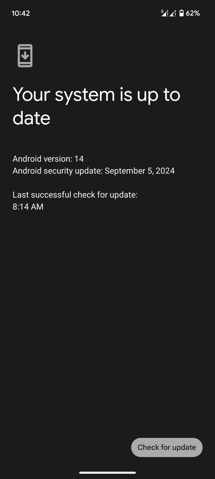 Android update