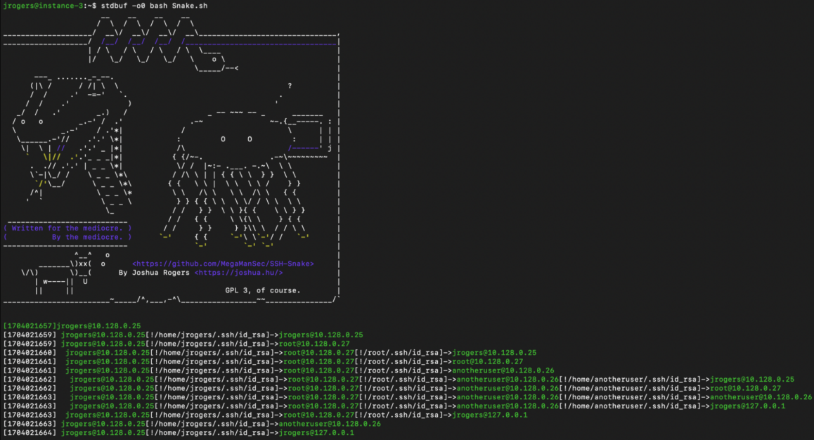 The SSH-Snake script