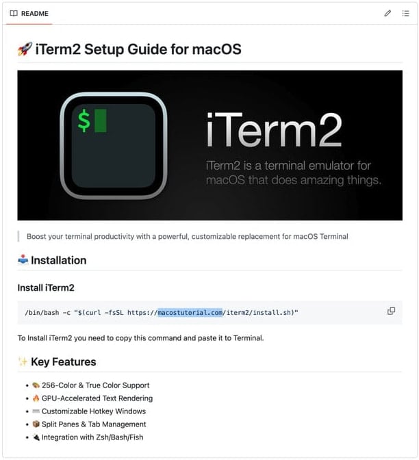 Kötü amaçlı github deposu