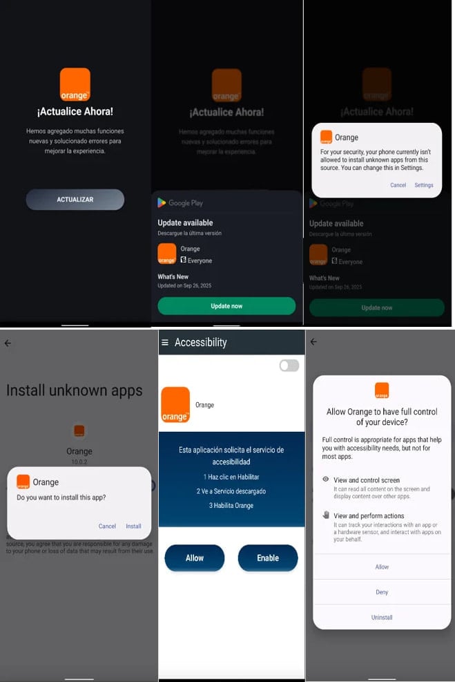 New DroidLock malware locks Android devices and demands a ransom 3 Loader app (top) and DroidLock app (bottom)