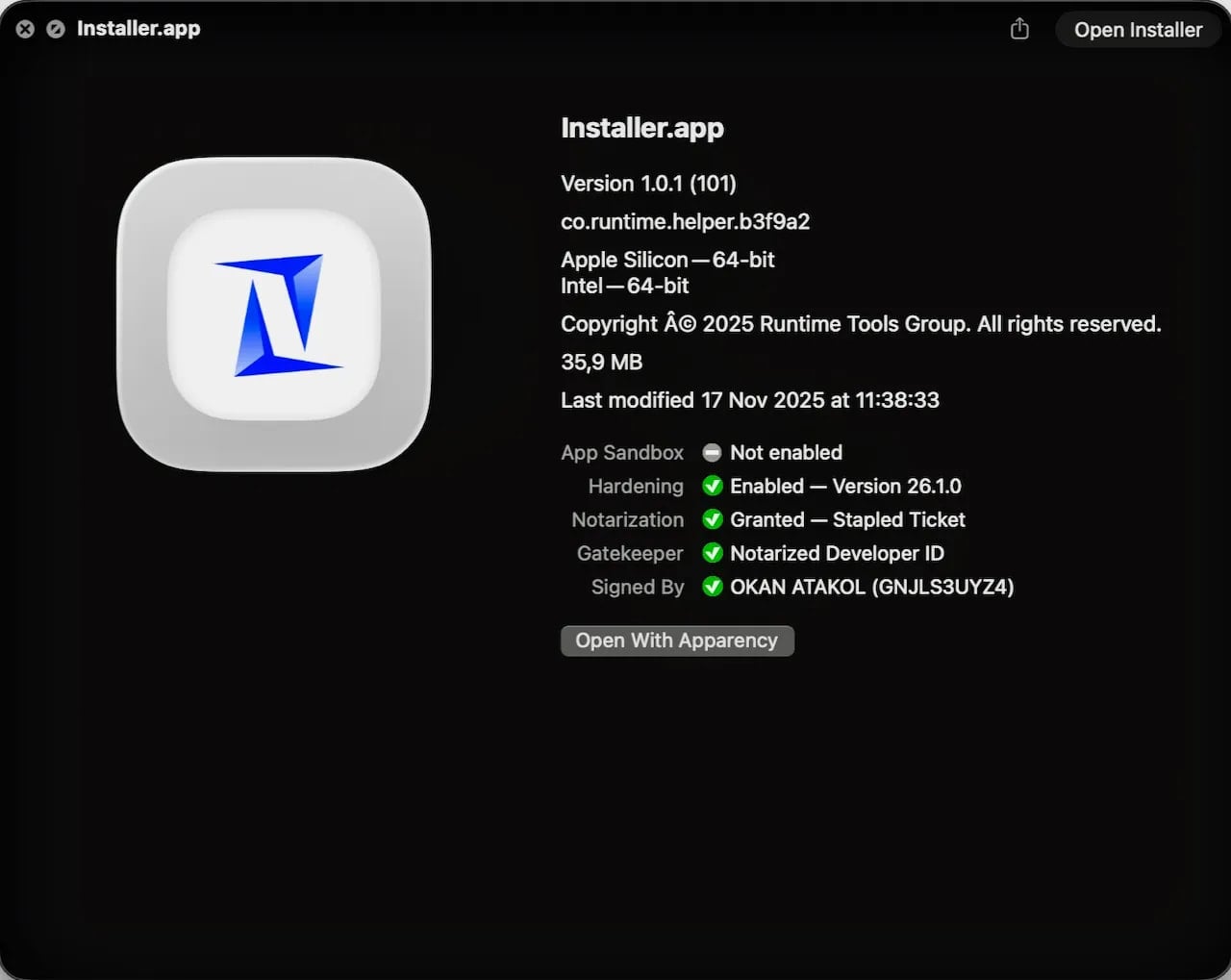 New MacSync malware dropper evades macOS Gatekeeper checks 3 Valid digital signature